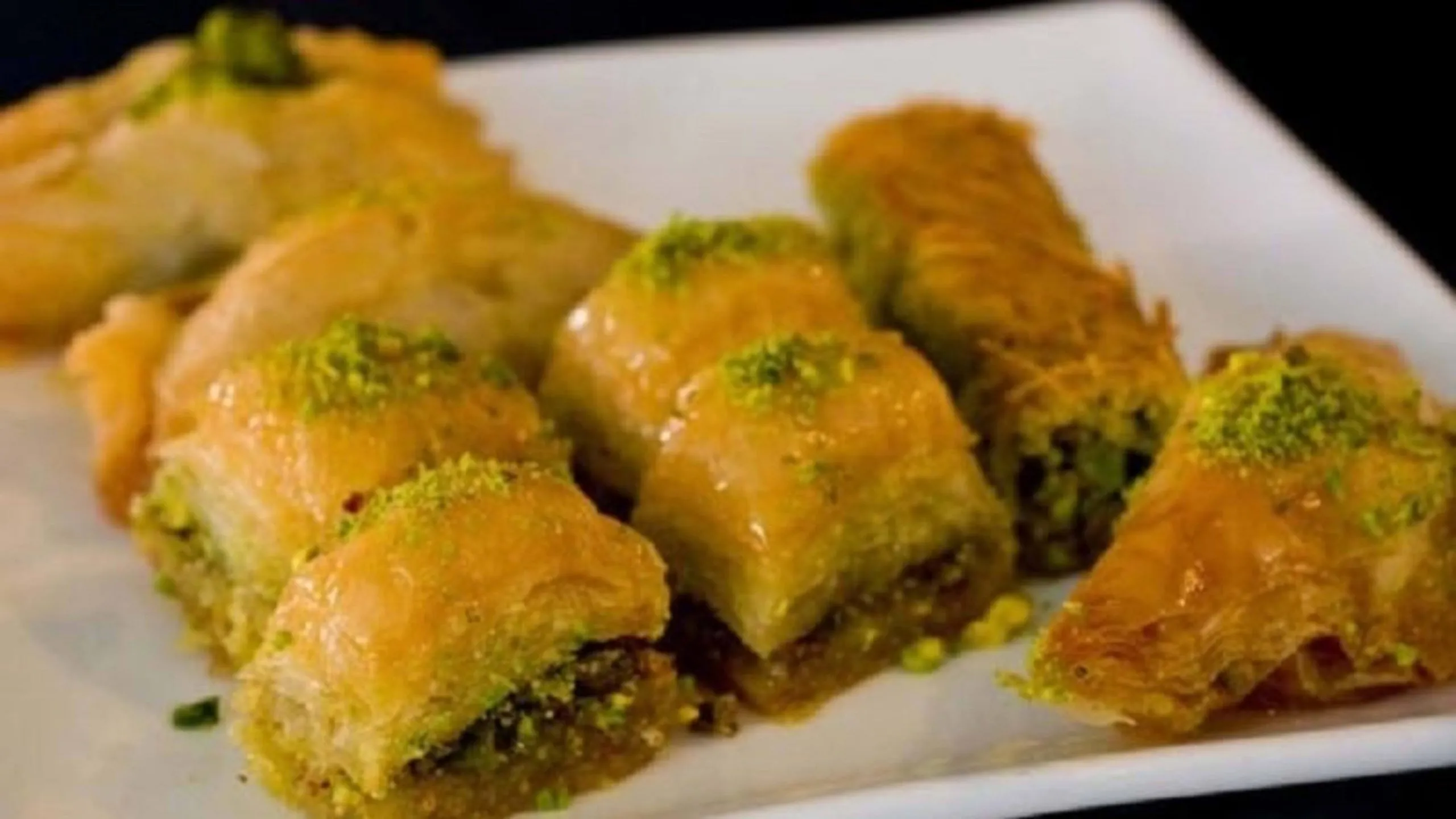 Baklava aux pistaches
